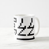 ロー中国のザー/ダイアオシ屌丝ハンジミーム コーヒーマグカップ (正面右)