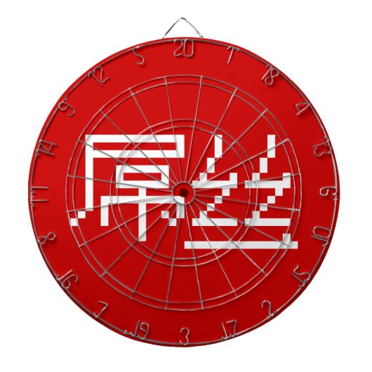 ロー中国のザー/ダイアオシ屌丝ハンジミーム ダーツボード (正面)