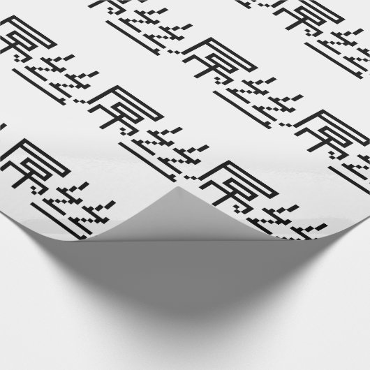 ロー中国のザー/ダイアオシ屌丝ハンジミーム ラッピングペーパー (角)