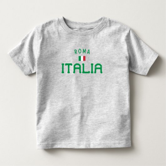 ロー動揺してマイタリア（ローマイタリア） トドラーTシャツ (正面)