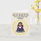 ロー国際的マデイジプシーカード カード (黄色い花)