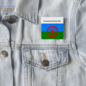 ロー国際的マデイボタン 缶バッジ (インサイチュ)