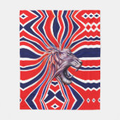 ロー威厳のあるル フリースブランケット (正面)