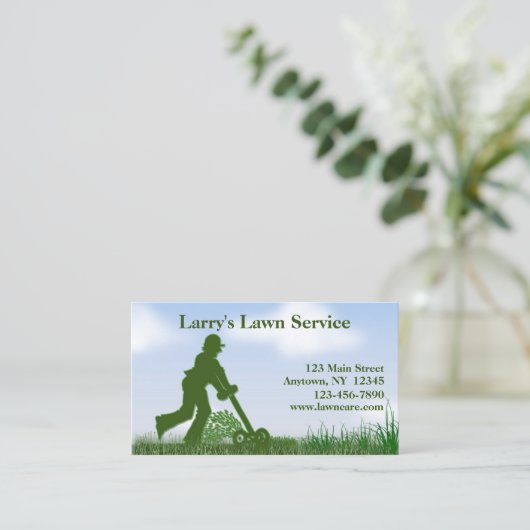 ロー気にン名刺 名刺 (スタンド正面)