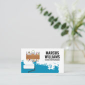 ロー絵を描ラ | ハードウェアツール | 修理工 名刺 (スタンド正面)