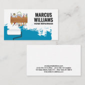 ロー絵を描ラ | ハードウェアツール | 修理工 名刺 (正面/裏面)