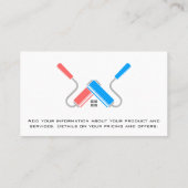 ロー絵を描ラ | 便利屋 名刺 (裏面)