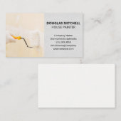 ロー絵を描ラ | 請負業者のホームペインター 名刺 (正面/裏面)