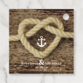 ロー航海のプといかりの愛と感謝していの結婚値 フェイバータグ (裏面)