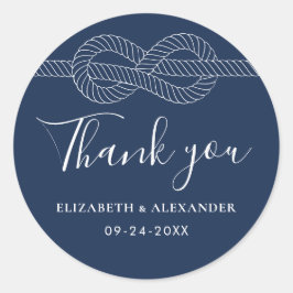 ロー航海のプノットありがとう結婚ご海軍の青 ラウンドシール