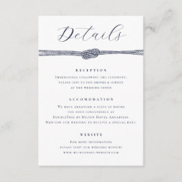 ロー航海のプノットエレガント詳細結婚の エンクロージャーカード