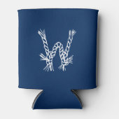 ロー航海のプノットブルーカスタムホワイト 缶クーラー (正面)