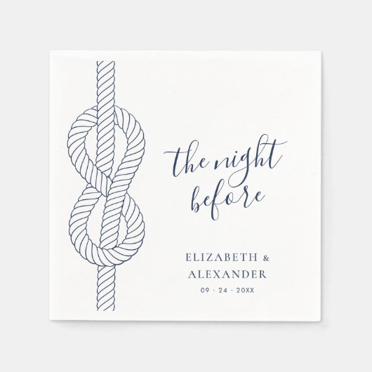 ロー航海のプモダンリハーサル スタンダードカクテルナプキン (正面)