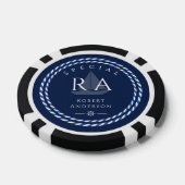ロー航海のプモノグラム海軍 ポーカーチップ (シングル)