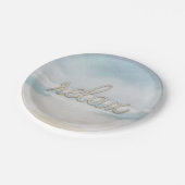 ロー航海のプリラックス文字オン海紙プレート ペーパープレート (アングル)