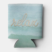 ロー航海のプリラックス文字クーラーボックス 缶クーラー (正面)