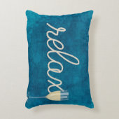 ロー航海のプ文字リラックスとワイン アクセントクッション (正面(垂直))