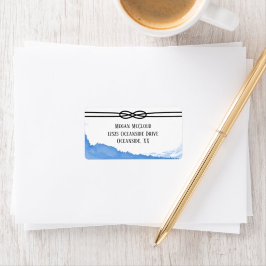 ロー航海のプ海ブルーウォーター色 ラベル (インサイチュ)