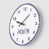 ロー航海のプ ラージ壁時計 (傾斜)