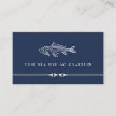 ロー航海のプ |魚釣り憲章 名刺 (正面)