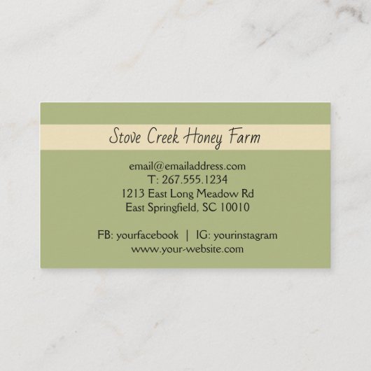 ロー買カルハパーソナライズされたニー 名刺 (裏面)