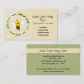 ロー買カルハパーソナライズされたニー 名刺 (正面/裏面)