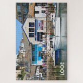 ロー：イングランド，コーンウォール ジグソーパズル (縦)