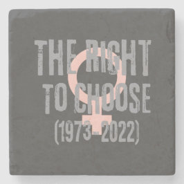 ローVウェイドデスデイトタイポグラフィ ストーンコースター