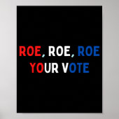 ロ保護ーロRoe Roe Your Vote Pro Roe Pro C ポスター (正面)