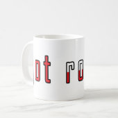 ロ得ソル?旗 コーヒーマグカップ (正面左)