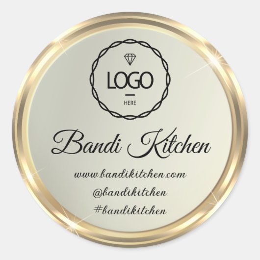 ロ感謝していゴキッチン料理シェフオンラインショップ ラウンドシール (正面)