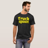 ロ最高のゴ音楽ロックTruckfighters Nasi He Tシャツ (正面フル)