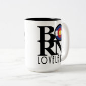 ロ生まれベランド15oz ツートーンマグカップ (正面右)