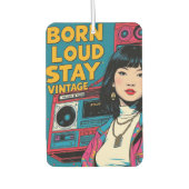 ロ生まれードステイヴィンテージ カーエアーフレッシュナー (正面)