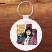 ロ生まれードステイヴィンテージ キーホルダー (裏面)