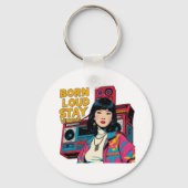 ロ生まれードステイヴィンテージ キーホルダー (裏面)