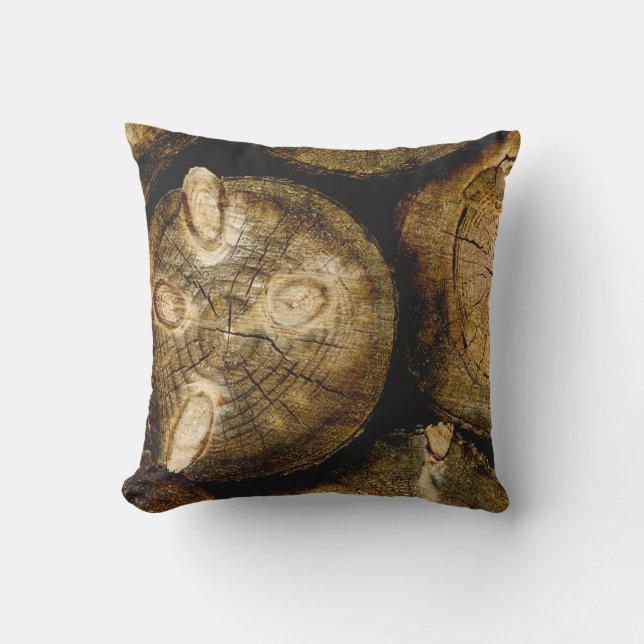 ロ素朴グ転が クッション (正面)