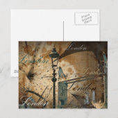 ロ統一されたンドンタワー橋 ポストカード (正面/裏面)