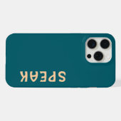ロ話ゴ iPhoneケース (裏面横)