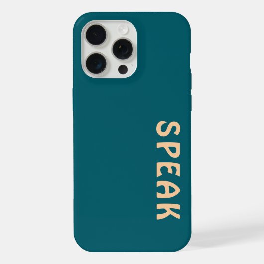 ロ話ゴ iPhoneケース (裏面)