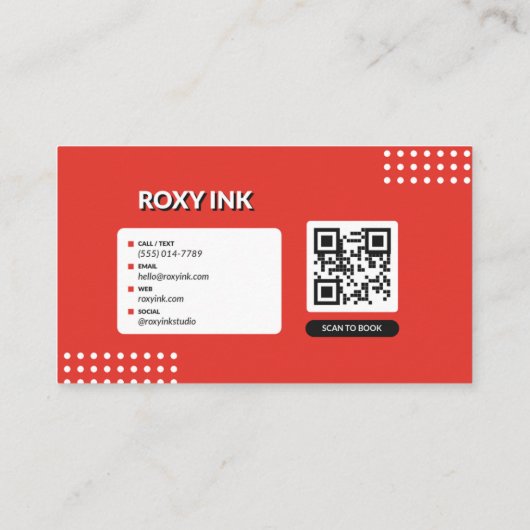 ロXY 名刺 (裏面)