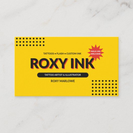 ロXY 名刺 (正面)