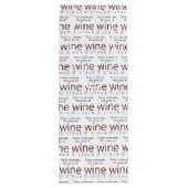 ワおもしろいパーソナライズされたイ時 ワインギフトバッグ (裏面)