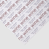 ワおもしろいパーソナライズされたイ時 薄葉紙 (詳細)