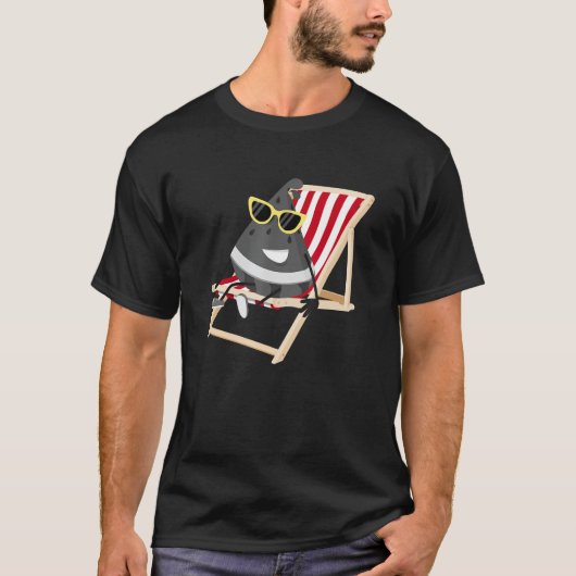 ワおもしろいークールタームにメロン夏のフルーツサングラス Tシャツ (正面)