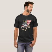 ワおもしろいークールタームにメロン夏のフルーツサングラス Tシャツ (正面フル)
