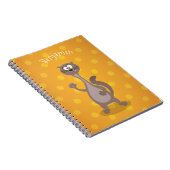 ワおもしろいーゼル漫画イラストレーションことわざhello ノートブック (右側)