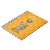 ワおもしろいーゼル漫画イラストレーションことわざhello ノートブック (左側)