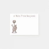 ワおもしろいーゼル漫画イラストレーションことわざhello ポストイット (正面)