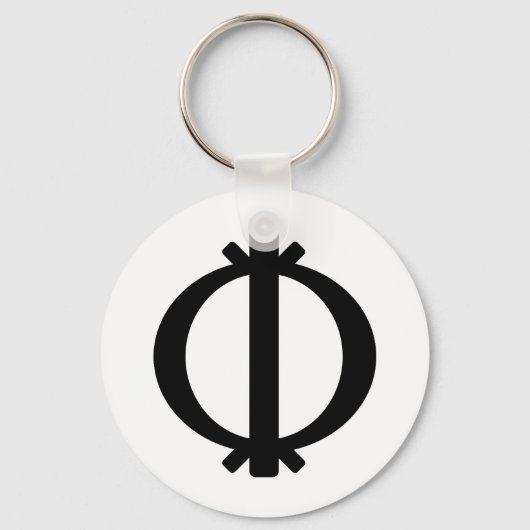 ワアバ |靭性と回復力のシンボル キーホルダー (正面)